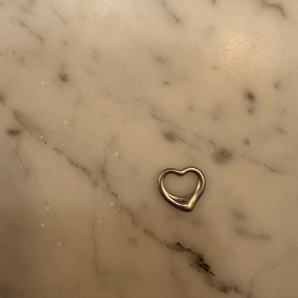 Tiffany and Co Elsa Peretti Heart Pendant